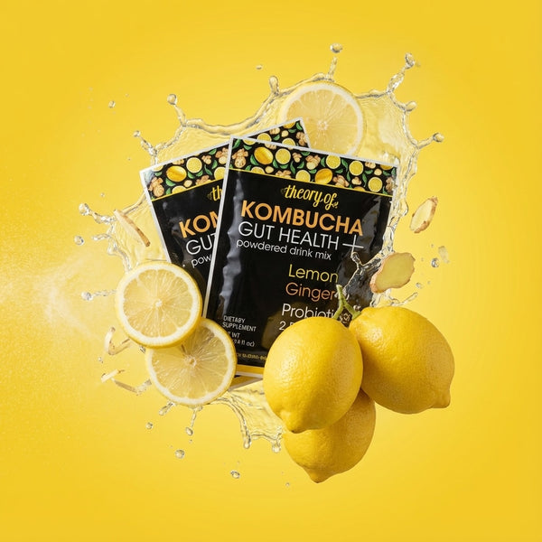 Lemon Ginger Gut Health – Theory of Kombucha